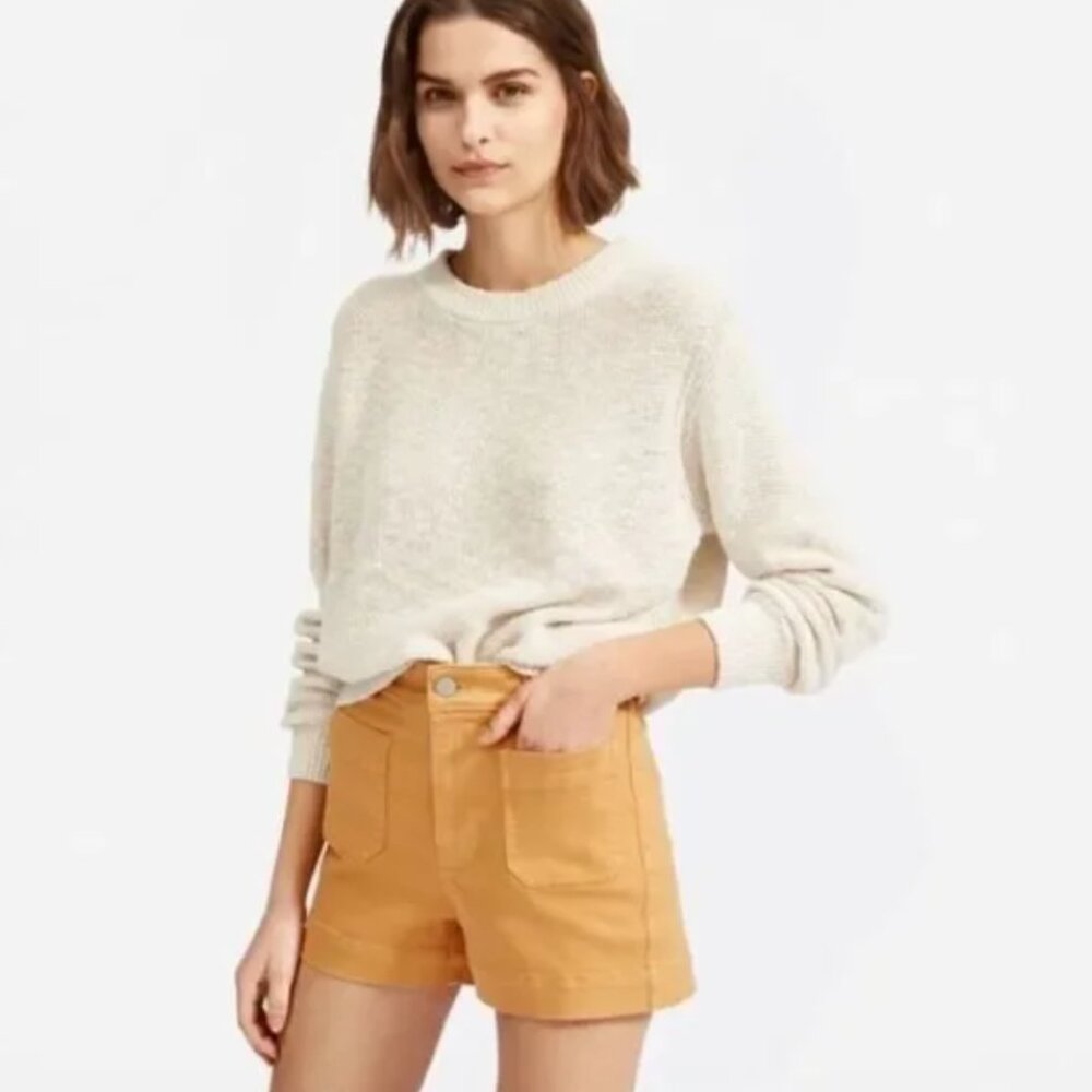 Everlane The Patch Pocket Shorts in Apricot Size 10